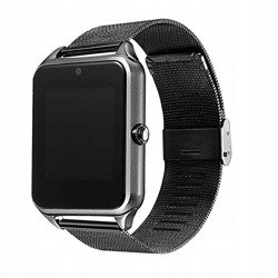 SMARTWATCH ZEGAREK GT08 METAL KAMERA CZARNY