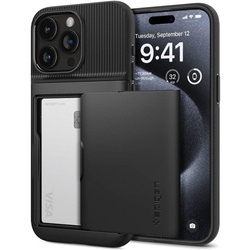 SPIGEN SLIM ARMOR CS IPHONE 15 PRO BLACK