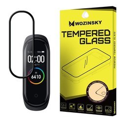 SZKŁO HARTOWANE WOZINSKY FULL GLUE XIAOMI MI BAND 4 / MI BAND 3 CZARNE