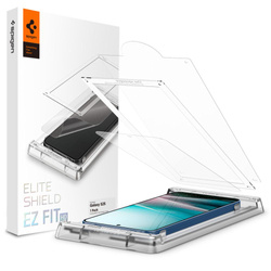 SZKŁO HYBRYDOWE SPIGEN ELITE SHIELD ”EZ FIT” HD GALAXY S25 CLEAR