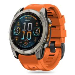 TECH-PROTECT SILICONE GARMIN FENIX 5X / 5X PLUS / 6X / 6X PRO / 7X / 8 (51 MM) ORANGE