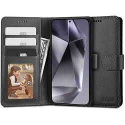 TECH-PROTECT WALLET GALAXY S24 BLACK