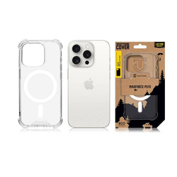 Tactical MagForce Plyo Cover for Apple iPhone 15 Pro Transparent